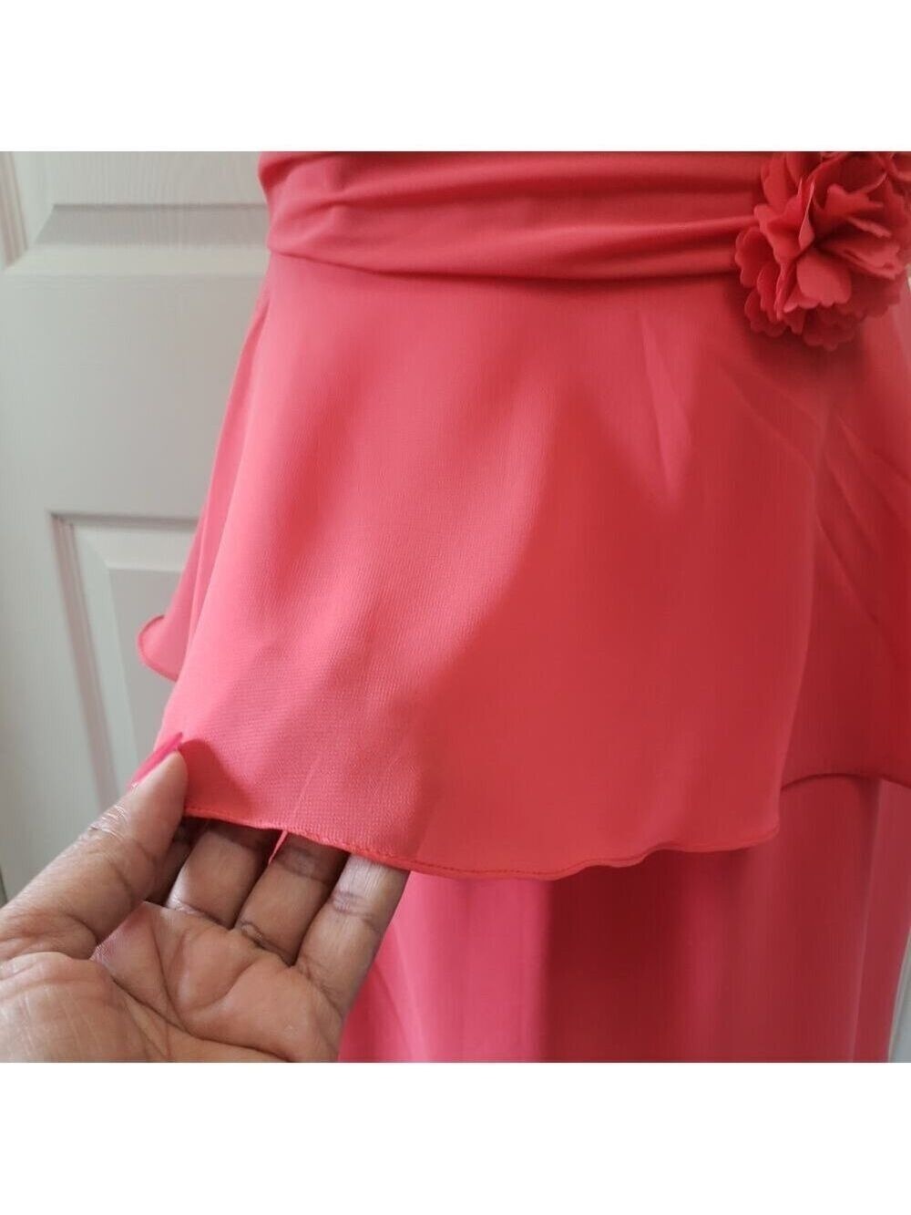 57 Grand Strapless Sweetheart Neckline Cocktail Dress Firecracker Size 10 - Picture 4 of 6